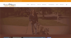 Desktop Screenshot of perfectdogtraining.com